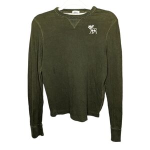 Y2K Abercrombie & Fitch Mens Muscle Long Sleeve Shirt Size XL